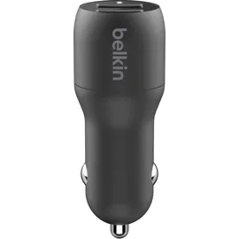Belkin Dual USB-A KFZ-Ladeadapter 24 W Schwarz