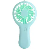 Mateju Mini Ventilator, Handventilator Akku Aufladbar USB Mini Hand Fan, 3 Geschwindigkeiten Portable Fan für Reisen Büro Zuhause, Summer Must Haves (Grün,2PCS)