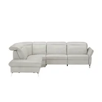 HIMOLLA Ecksofa 1065 ¦ grau ¦ Maße (cm): B: 286 H: 84 T: 255