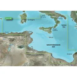 Garmin g2 Vision BlueChart Modul VEU013R Italien Südwest und Tunesien
