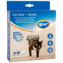 Duvo+ Duvo Duvoplus Katzenklappe Mit Verstellbarem Tunnel