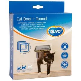 Duvo+ Duvo Duvoplus Katzenklappe Mit Verstellbarem Tunnel
