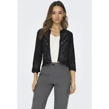 Jdy JDYSUN 3/4 Cropped Cardigan Schwarz XS
