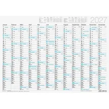 Brunnen Tafelkalender 2027 | A3 quer