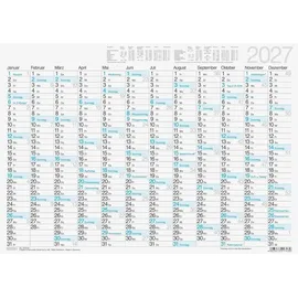 Brunnen Tafelkalender 2027 | A3 quer