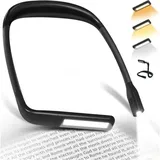 Leselampe für den Hals – wiederaufladbare Leselampe fürs Bett, 3 Farben, flexible LED-Leselampe, Nackenlampe für Bücher, Stricken, Nähen, Camping,