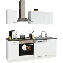 OPTIFIT Küchenzeile Parare 210 cm weiß