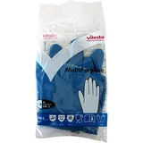 Vileda Latex-Haushaltshandschuhe Der Feine, blau, 1 Paar M