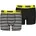 Jungen BOYS EVERYDAY STRIPED Boxer Black combo New 158/164 EU 158-164