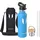 Super Sparrow Isolierflasche Meerblau 0,75 l