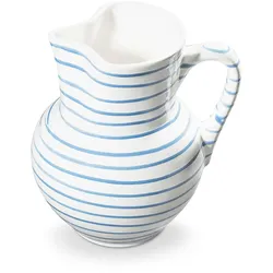 Gmundner Keramik Blaugeflammt, Krug Wiener Form 1,5 Liter