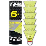 Talbot Torro Talbot-Torro Badminton-Bälle Tech 450 6er gelb - gelb