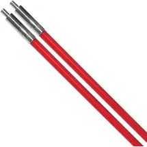 C.K Tools Maga Elektroinstallation Kleinaterial MightyRod PRO Kabeleinziehstange 1 7 Länge: vernickelt Splitterfrei Flexibilitäten Einziehstangen Glasfaser Harz Elektrische Kabelziehhilfe Kabeleinziehhilfe Elektriker CK T5431 m