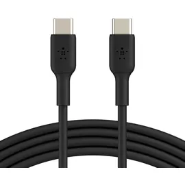 Belkin USB-C/USB-C Kabel 2m PVC, schwarz