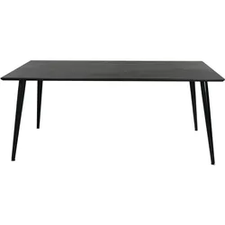 Dipp Esstisch 90x180cm schwarz.