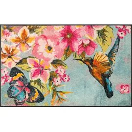Wash+Dry Bloomibri 75 x 120 cm Blau/Rot
