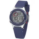 Sinar XF-68-2 10 mm Silikongehäuse Blau Silikonarmband Rot