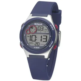 Sinar XF-68-2 10 mm Silikongehäuse Blau Silikonarmband Rot