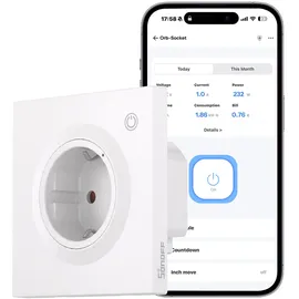 Sonoff Wandsteckdose 16A Weiß