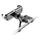 Cellular Line Slide Fit - Universal In-Car Holder Schwarz/Silber