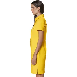 Madeleine Hemdblusenkleid Gelb 40
