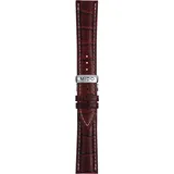 Mido - Leder Lederarmband Baroncelli III M600009033 - alligator-prägung,braun,rind