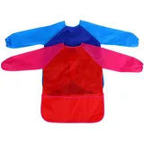 Wasserdichte Kinderschürze Mit Tasche Zum Malen, Kochen Und Für Kreative Aktivitäten