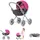 Chipolino Puppenwagen Daisy klappbar,