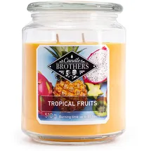 fragrance and style gmbh Tropical Fruits Duftkerze 510 g gelb