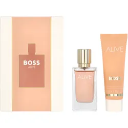 Duft-Set BOSS "Alive", beige (transparent), Parfüms, Damen, mit Vanille- und Holznoten