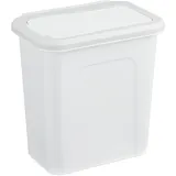 Navaris Auffangschale 9 l Weiß Grau