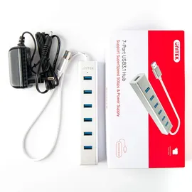 UNITEK USB 3.2 auf USB 3.2 0,5 m Silber
