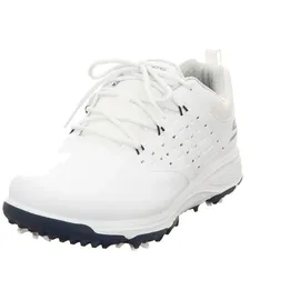 SKECHERS Damen Go Pro 2 Spiked Wasserdichter Golfschuh, weiß/Marineblau, 37