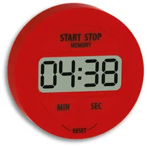 TFA Digitaler Timer und Stoppuhr rot