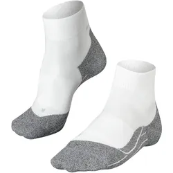 Laufsocken FALKE "RU4 Light Performance Short", Damen, Gr. 37-38, weiß (weiß, mix), Materialmix, normal, Socken, leichte Laufsocke mit mittlerer Polsterung, schnelltrocknend