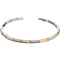 Boccia Titanium Damenarmband Bicolor Titan 0387-02 Größe 99