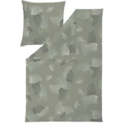 ESTELLA Bettwäsche Nevio 135 x 200 cm Jersey Salbei