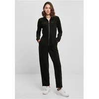 URBAN CLASSICS Velvet Rib Boiler Suit - Black -