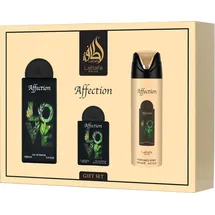 Lattafa Affection Eau de Parfum 100 ml + EDP 20 ml + Deo Spray 200 ml Set