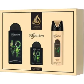 Lattafa Affection Eau de Parfum 100 ml + EDP 20 ml + Deo Spray 200 ml Set