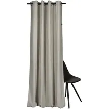 Schöner Wohnen Vorhang "Peachy" 1, grau (anthrazit, dunkelgrau, hellgrau), B:130cm H:250cm, Polyester, SCHÖNER WOHNEN-KOLLEKTION, Gardinen
