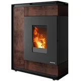 ORANIER Pelletofen Boreas schwarz Korten konzentrisch 8kW