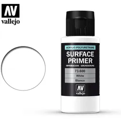 Vallejo Acrylic Polyurethane - Primer White 60ml