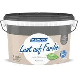Renovo Wandfarbe Lust auf Farbe Mandelcreme matt 2,5 l
