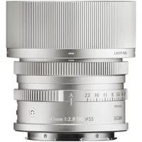 Sigma 45mm f2,8 DG Contemporary L-Mount Silber