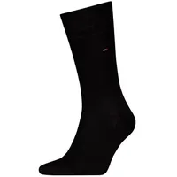 TOMMY HILFIGER Herren Socken Premium Wolle - black - 41-42