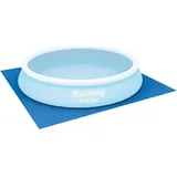 BESTWAY Bodenplane 396 x 396 cm blau