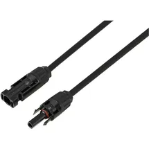TRU Components TC-13806204 Solarkabel Verlängerung 6,0 mm2 5 m Buchse