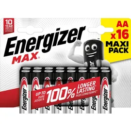 Energizer Alkaline Batterie Mignon 16 Stück