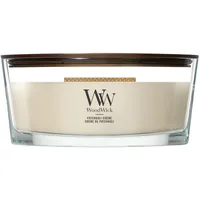 Woodwick Patchouli Crème Ellipsenkerze 454 g weiß